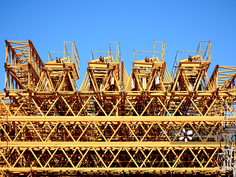 建筑起重机图片素材