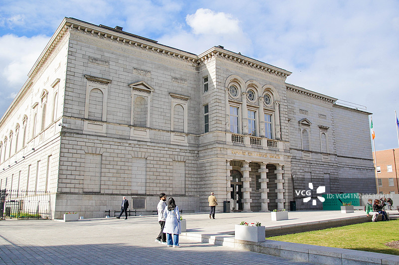 爱尔兰国家美术馆，都柏林图片素材