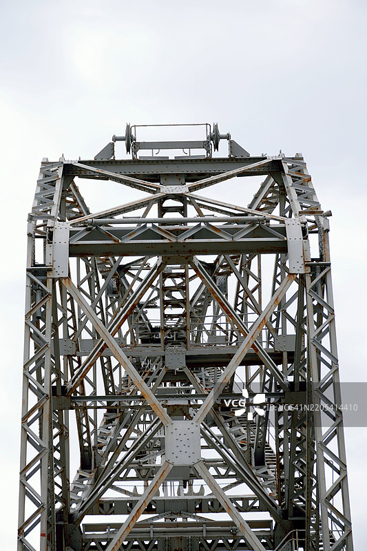 港口的港口起重机图片素材