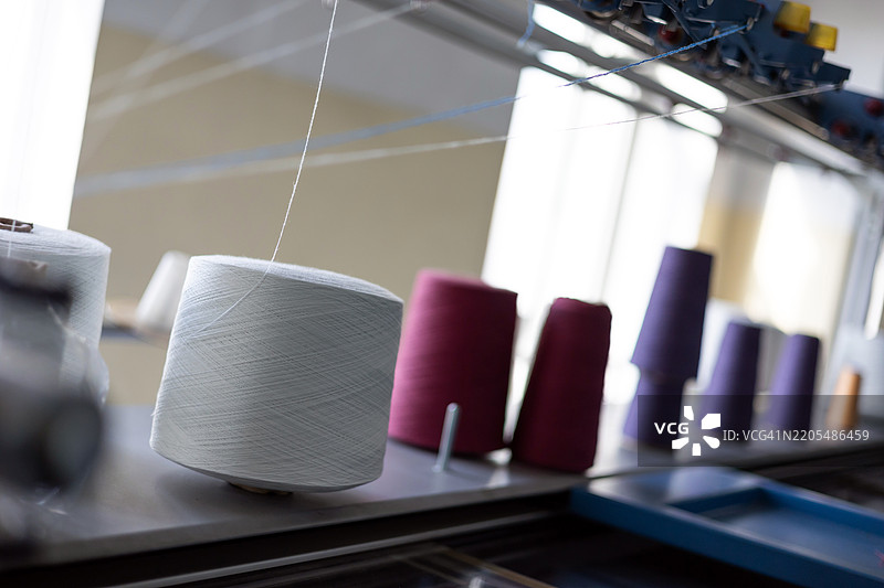 生产线上的线轴图片素材