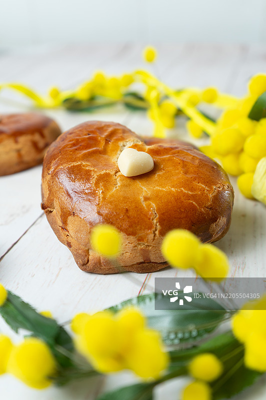 心形那不勒斯薄饼图片素材