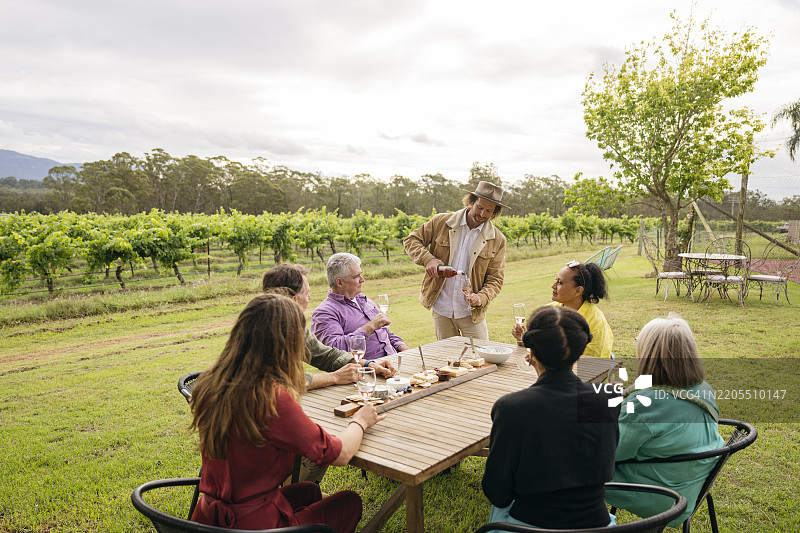亨特谷葡萄酒品鉴活动，春季图片素材