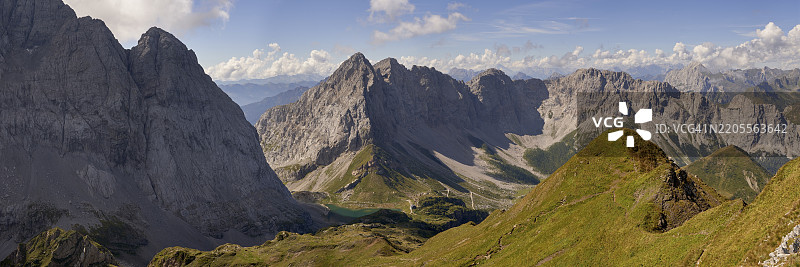 拉乌赫科费尔，沃拉耶湖，卡尔尼克阿尔卑斯山，克恩顿州，奥地利，欧洲图片素材