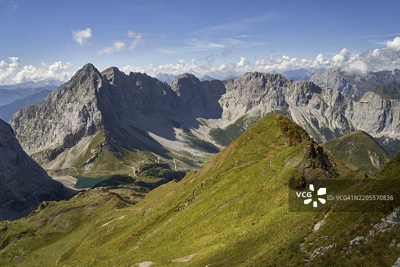 拉乌赫科费尔，沃拉耶湖，卡尔尼克阿尔卑斯山，克恩顿州，奥地利，欧洲图片素材