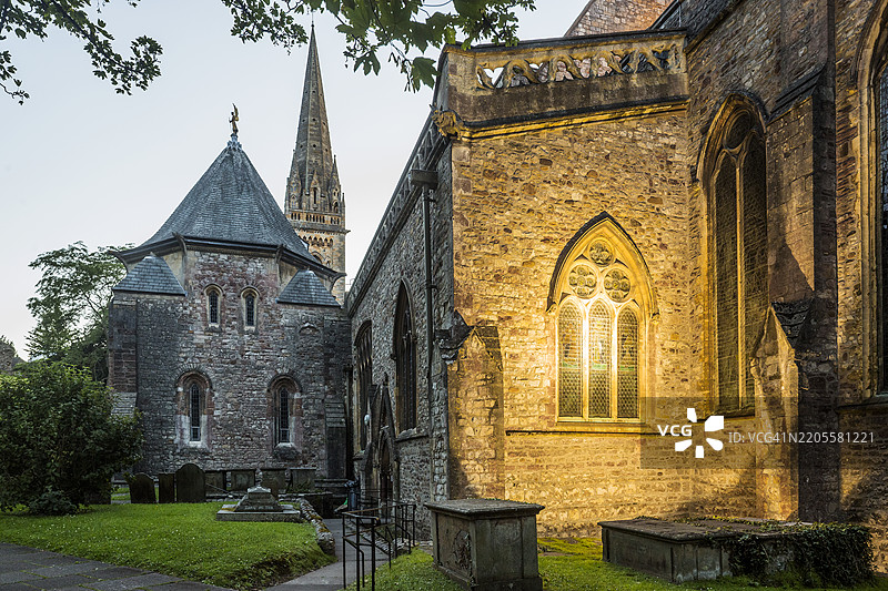 兰达夫大教堂图片素材