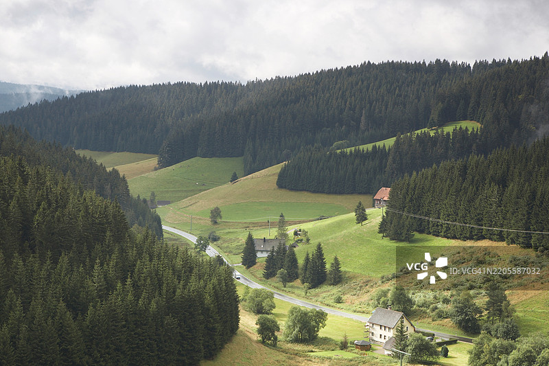 德国旅游目的地：黑森林风景（Schwarzwald）图片素材