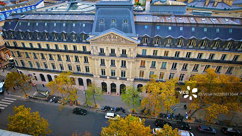 法国巴黎的美丽建筑图片素材