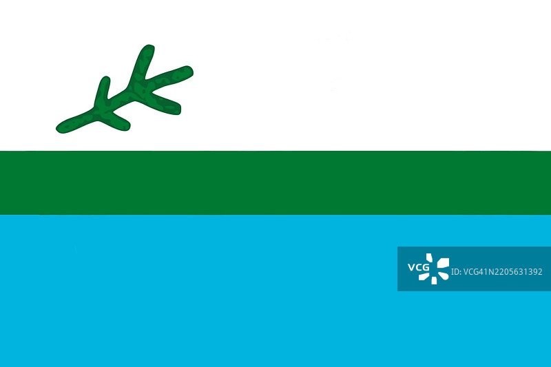 拉布拉多省旗图片素材