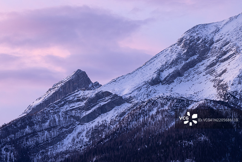 贝希特斯加登，瓦茨曼山图片素材