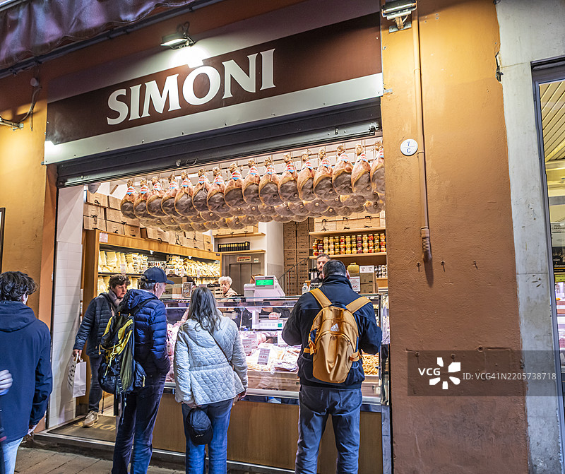 萨卢梅里亚·西莫尼，熟食店图片素材