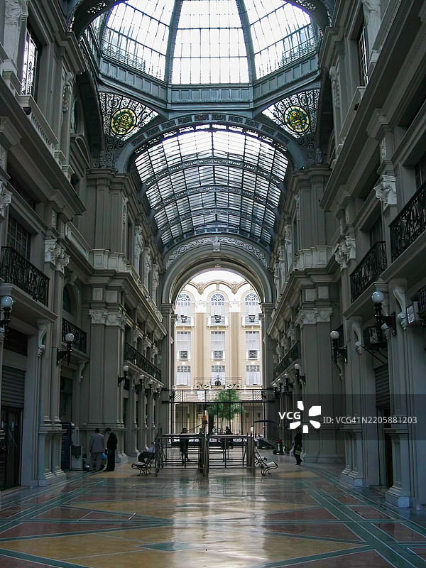 厄瓜多尔瓜亚基尔市政厅的景观图片素材