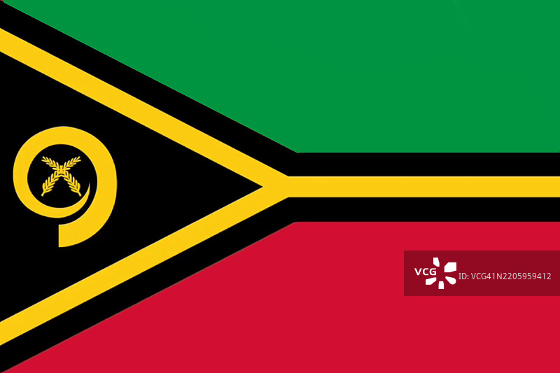 瓦努阿图国旗 - 瓦努阿图共和国图片素材