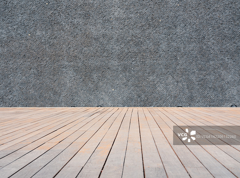 空旷的木地板背景图片素材