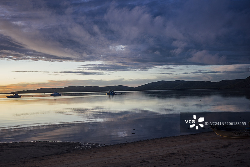 澳大利亚托雷斯海峡岛屿的自然风光，星期四岛图片素材