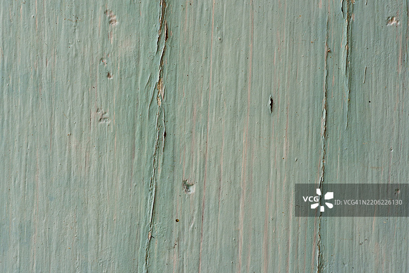 旧绿色木板背景。图片素材