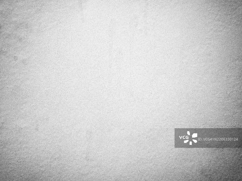 白纸上的灰色和黑色点缀，带有阴影效果。胶印海报的微距摄影。自然的铜绿。法国巴黎。图片素材