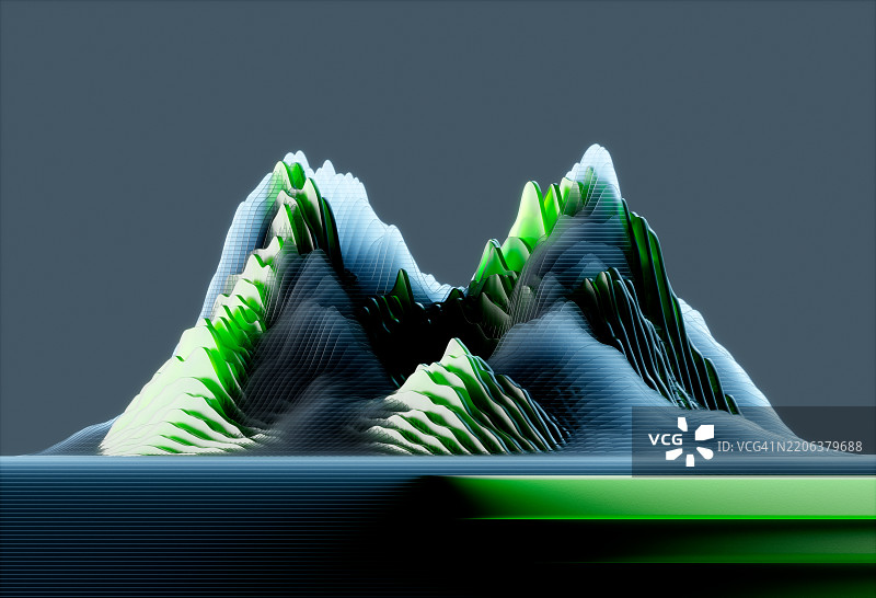 交叉的分层图表图片素材