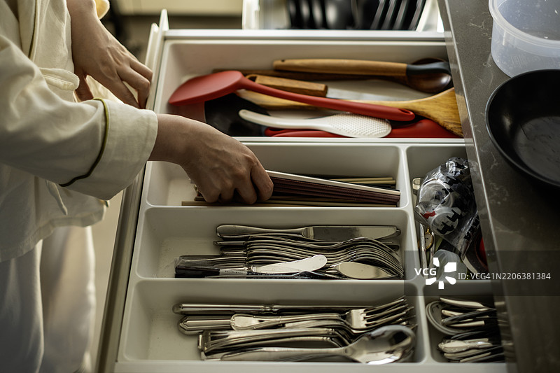 家用厨房洗碗机图片素材