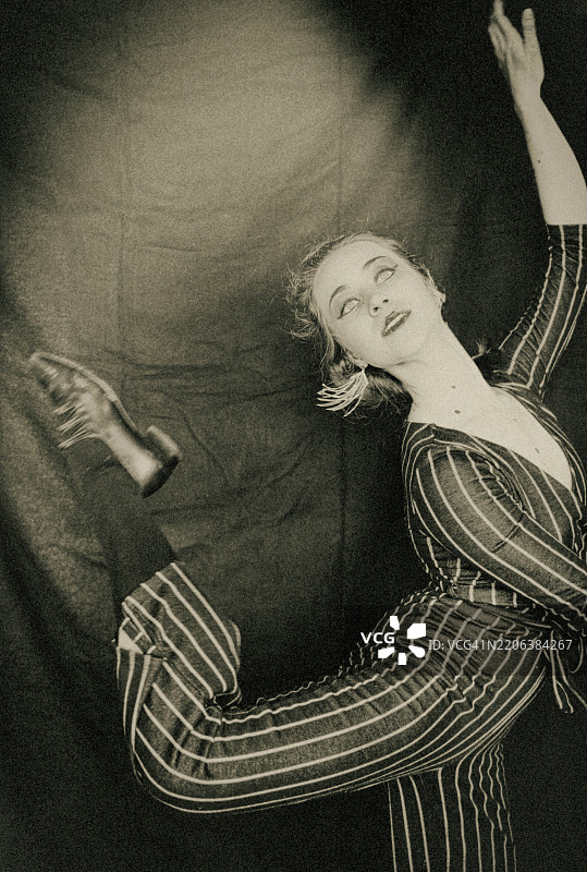 歌舞厅的芭蕾舞者。图片素材