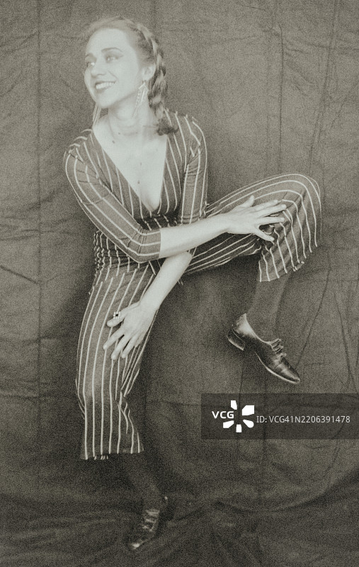 歌舞表演者。图片素材