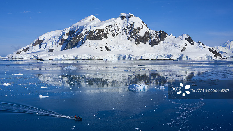 南极洲的乐园湾图片素材