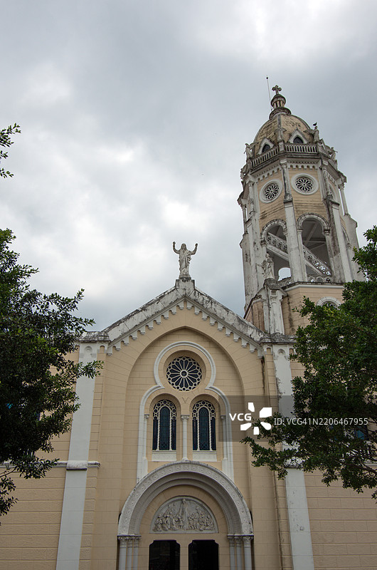 圣方济各教堂，历史中心，旧城区，圣菲利普，巴拿马城，巴拿马图片素材