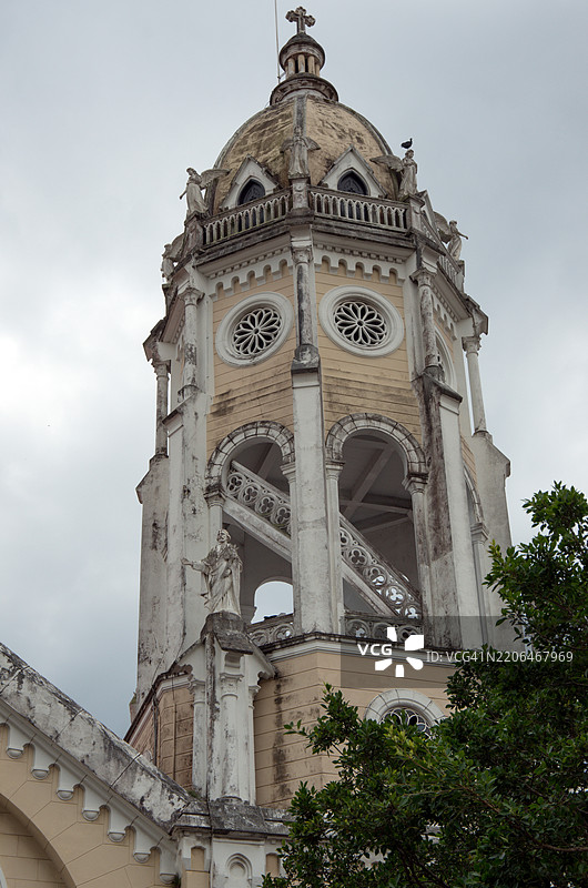 圣方济各教堂，历史中心，旧城区，圣菲利普，巴拿马城，巴拿马图片素材