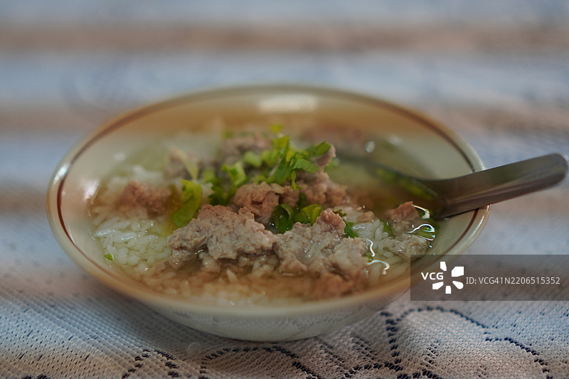 猪肉粥图片素材