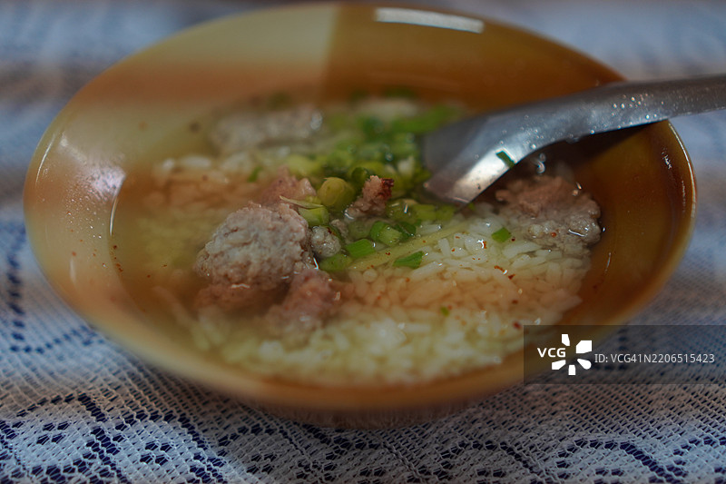 猪肉粥图片素材