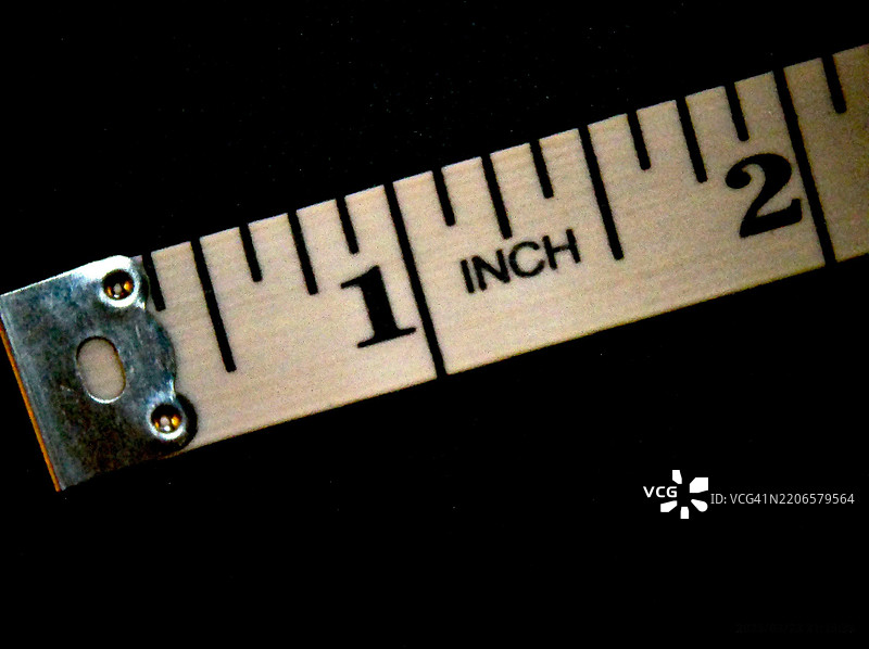 测量一英寸图片素材