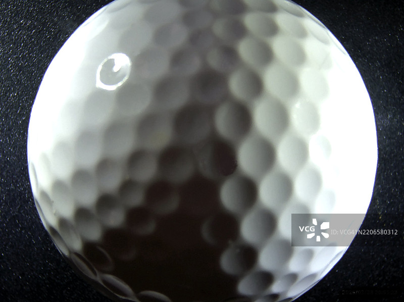 高尔夫球特写镜头图片素材
