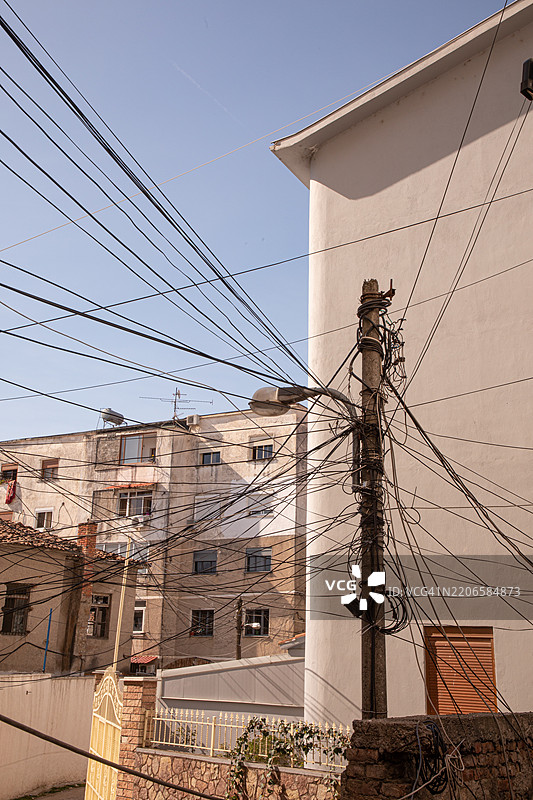 发展中国家的电力供应图片素材