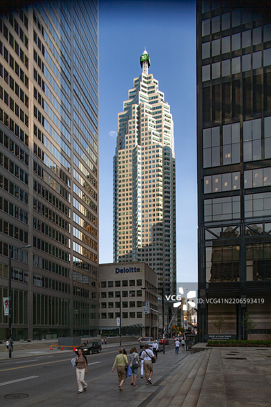 TD加拿大信托大厦 - 加拿大安大略省多伦多图片素材