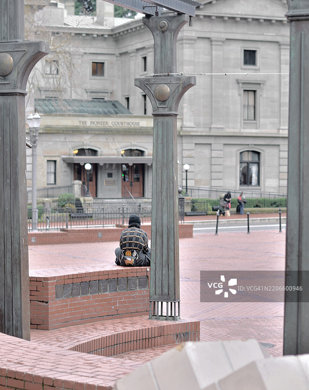 先锋法院广场图片素材