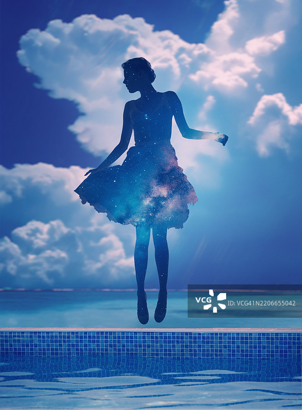 超现实主义照片拼贴图片素材