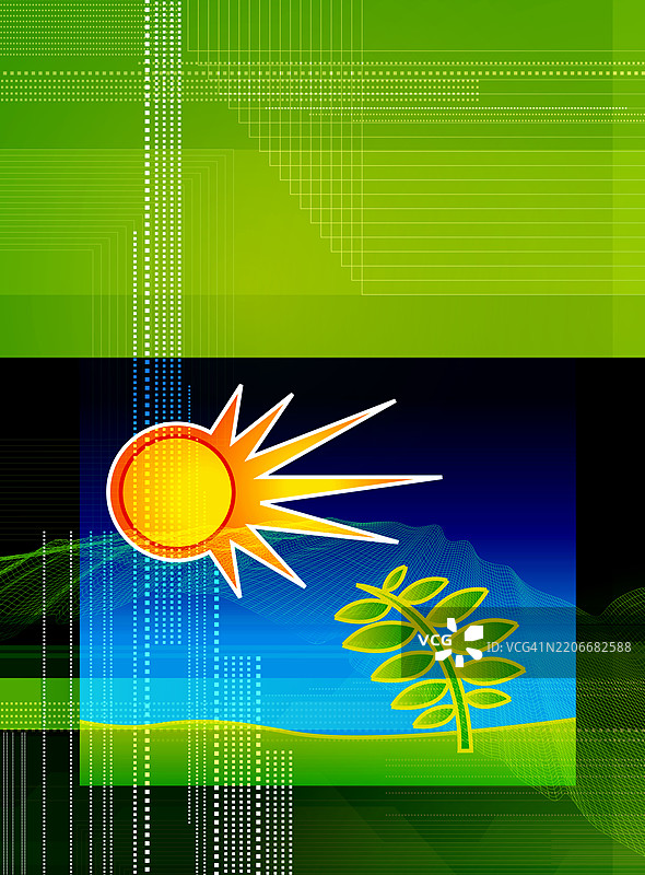 环境封面插图图片素材