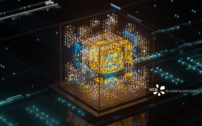 量子计算物流，量子物理，量子力学图片素材