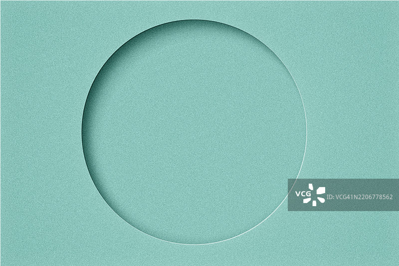 蓝色圆形模板/模型抽象背景图片素材