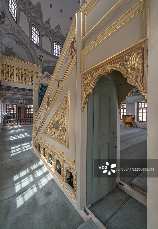 伊斯坦布尔的塞扎伊尔哈桑帕夏清真寺图片素材