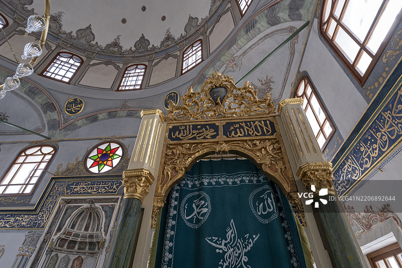 伊斯坦布尔的切扎伊尔哈桑帕夏清真寺图片素材