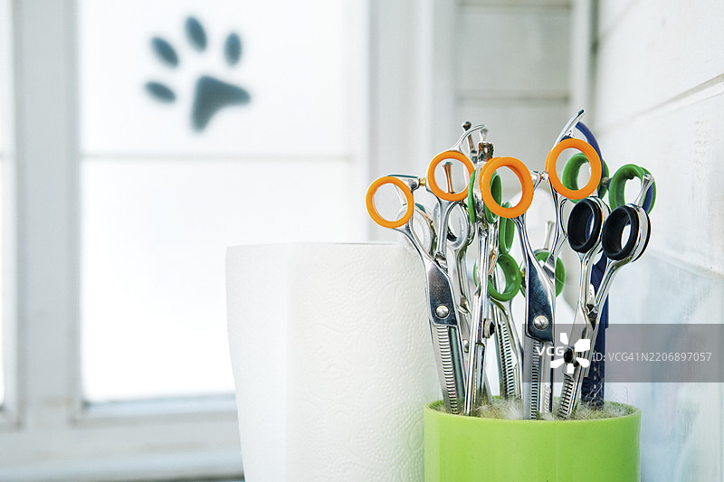 宠物美容剪刀图片素材