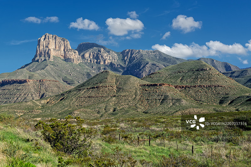 在美国瓜达卢佩山国家公园的持续探索图片素材