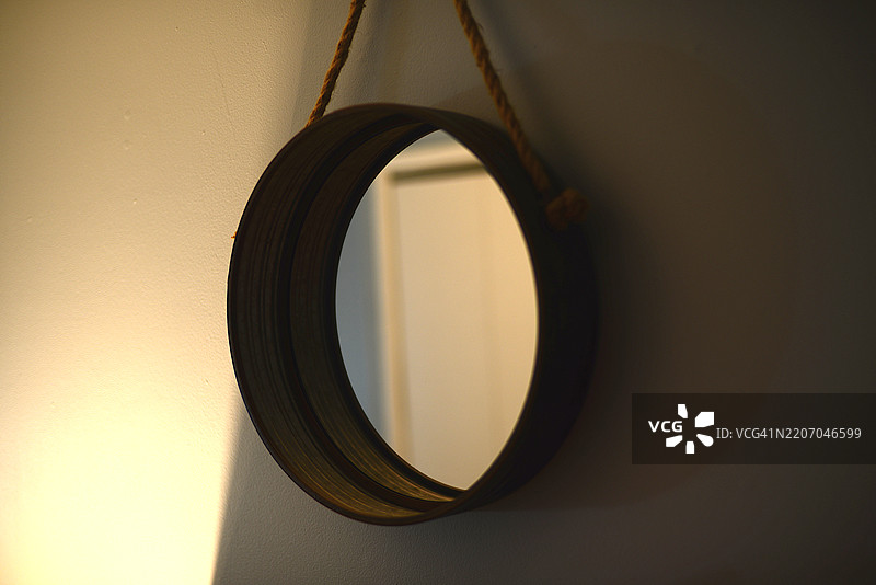 圆形镜子图片素材