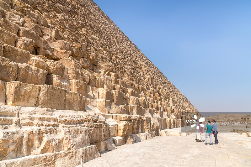 埃及吉萨的大金字塔图片素材
