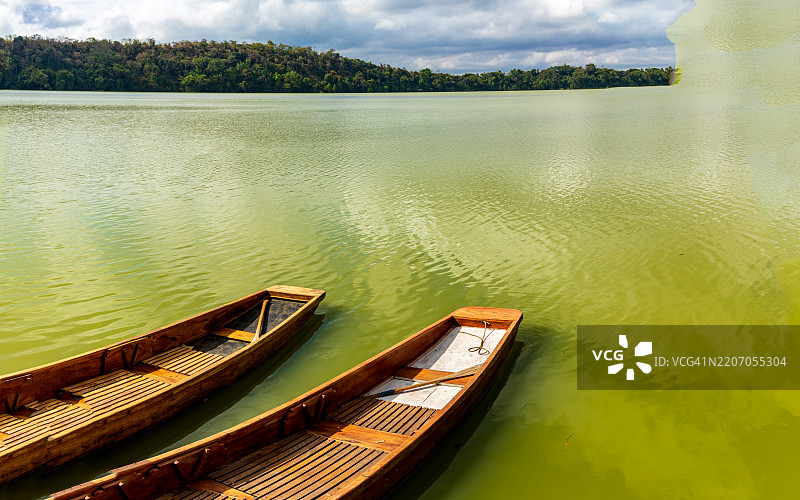 杜鲁提湖火山口 阿鲁沙 莫希 大裂谷 坦桑尼亚 风景图片素材