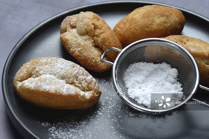 施肯凯利，瑞士狂欢季节的甜点，欧洲图片素材