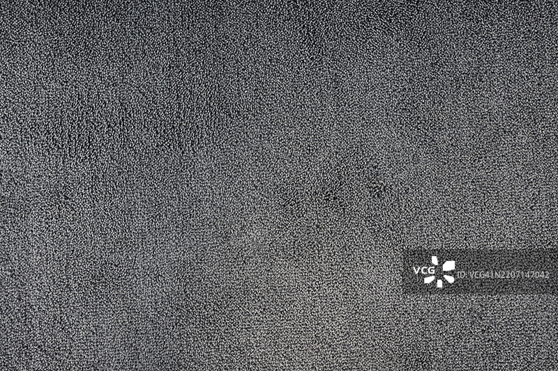 全景特写的纺织背景和麻布质感。图片素材