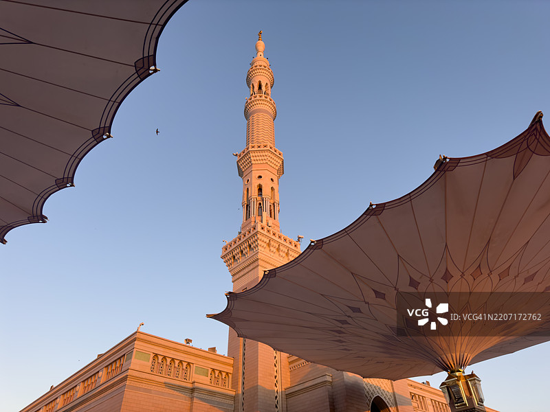 阿尔马斯基德安纳巴维，沙特阿拉伯麦地那图片素材