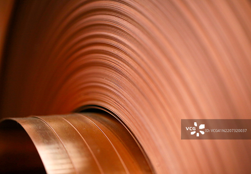 一卷铜板图片素材