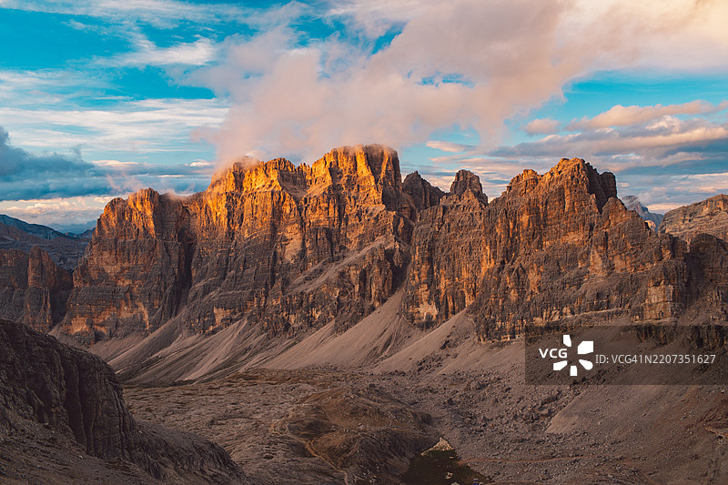 多洛米蒂山脉图片素材